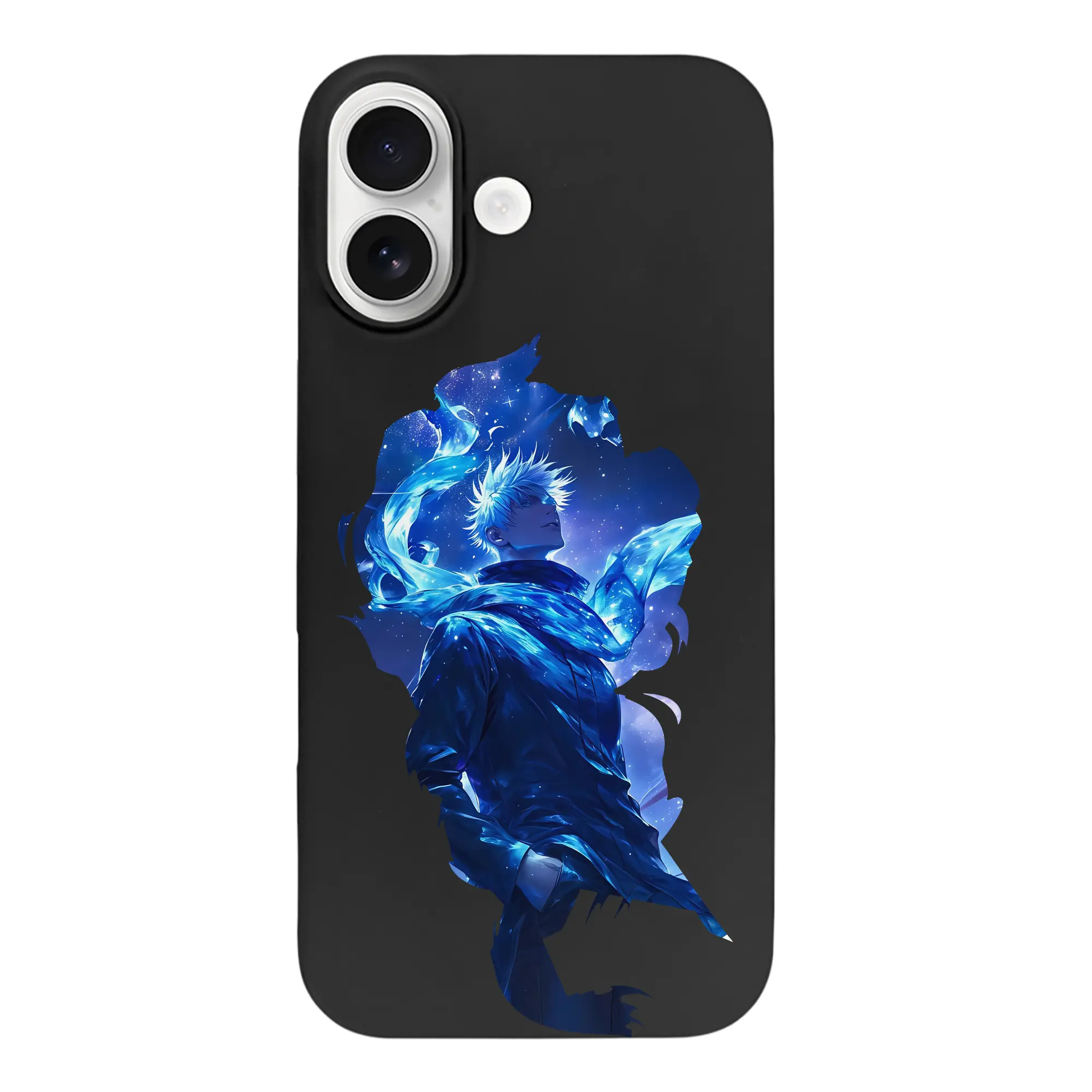 呪術廻戦 グッズ,五条 悟 - iPhone 17 シリーズ シリコンケース 薄型 耐衝撃 指紋防止 ソフトタッチカバー 精密フィット 傷防止 保護ケース iPhone 17/17 Air/17 Pro/17 Pro Max 対応